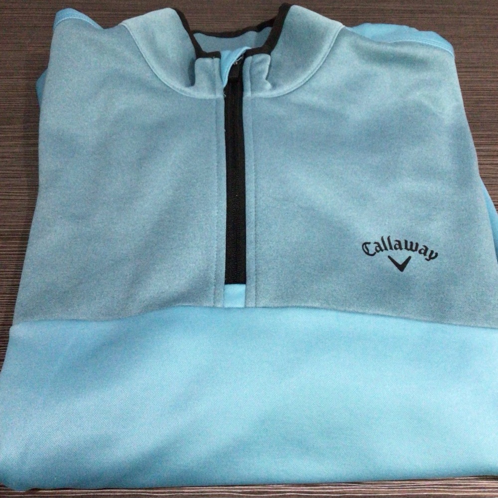 Men’s Callaway Fleece Lined pull over 1/4 zip